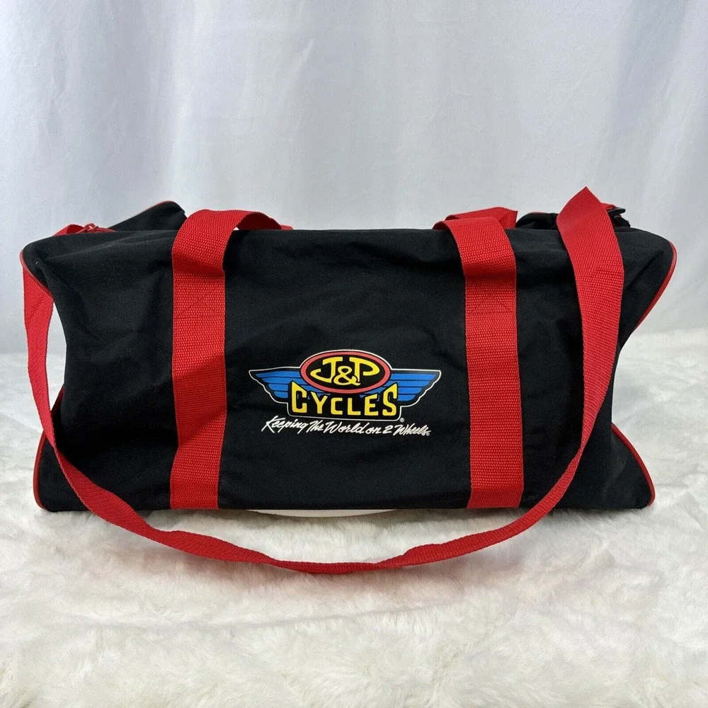 Vintage J&p Cycles Duffle Bag
